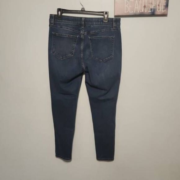 LuLaRoe Size 32 High Rise Simply Comfortable Skinny Destroyed Denim Jeans - Picture 5 of 6